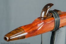 Eastern Red Cedar Native American Flute, Minor, Mid G-4, #H7L